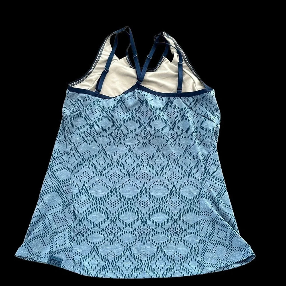 Outdoor Research Womens Small Blue Strappy Activewear Tank Bra Top Stretchy S - Picture 2 of 6